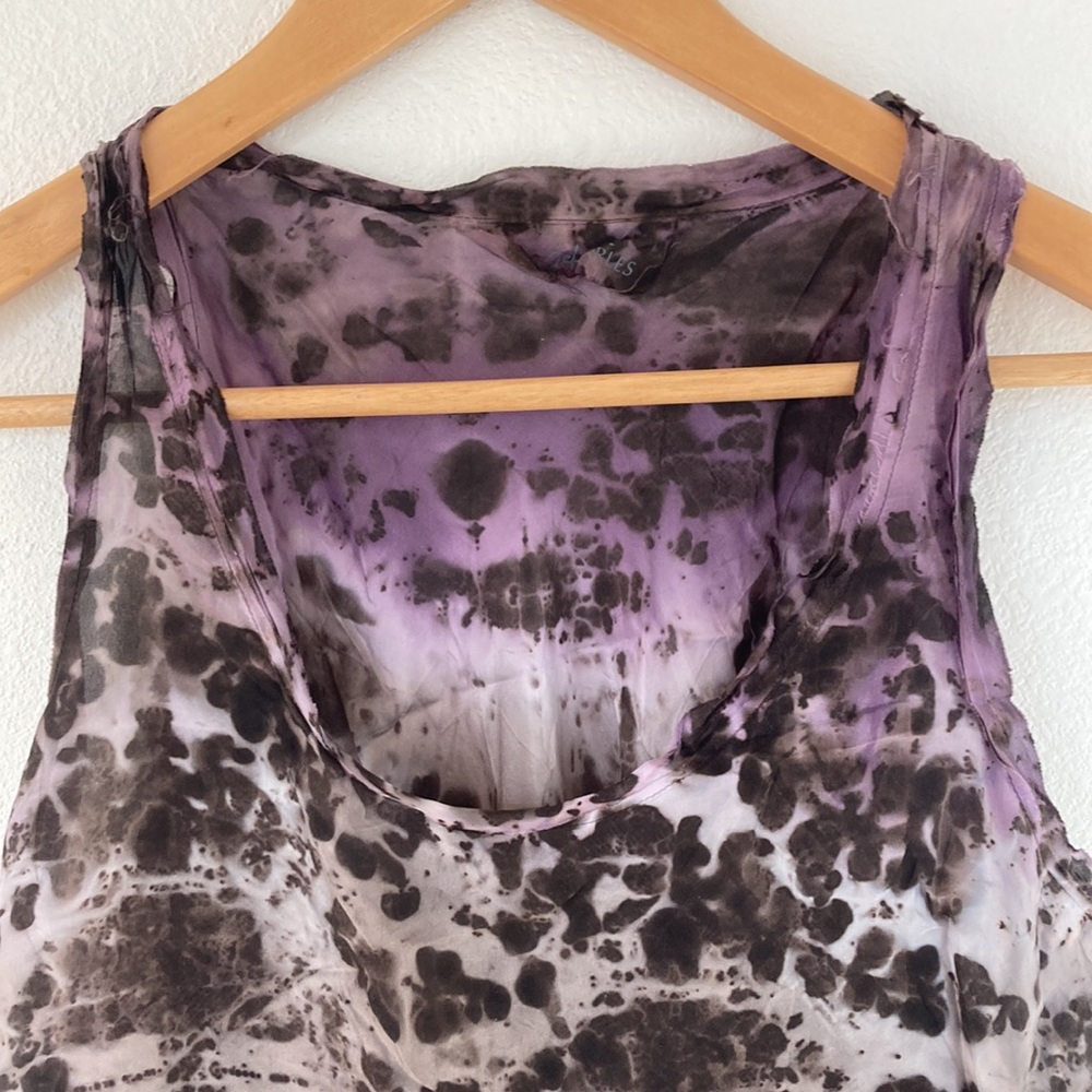 Marika charles tie dye tunic top
